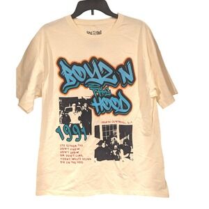 Boyz n the Hood 1994 Movie Graphic T Shirt Cream L G